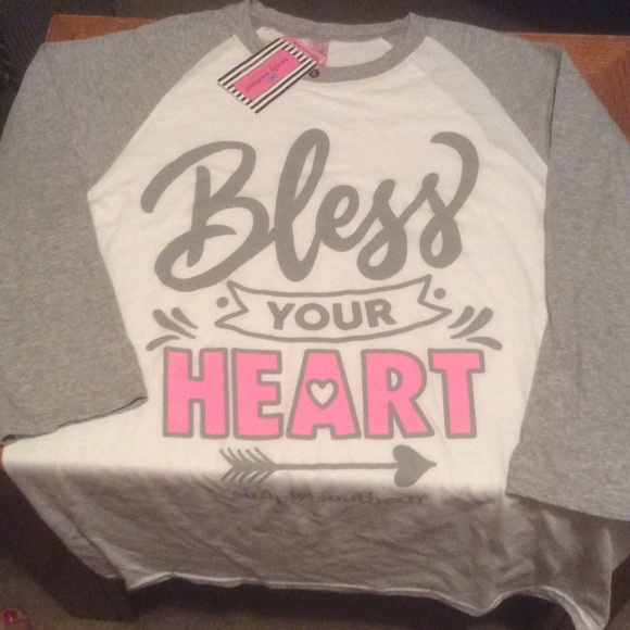 NWT Simply Southern Small 3/4 length T-shirt - Picture 8 of 8